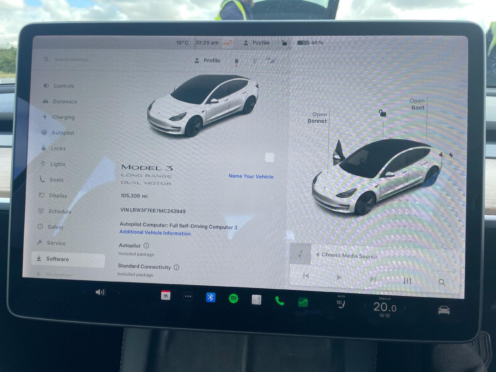 Tesla Model 3 (Dual Motor) Long Range Saloon 4dr Electric Auto 4WDE (346 ps)